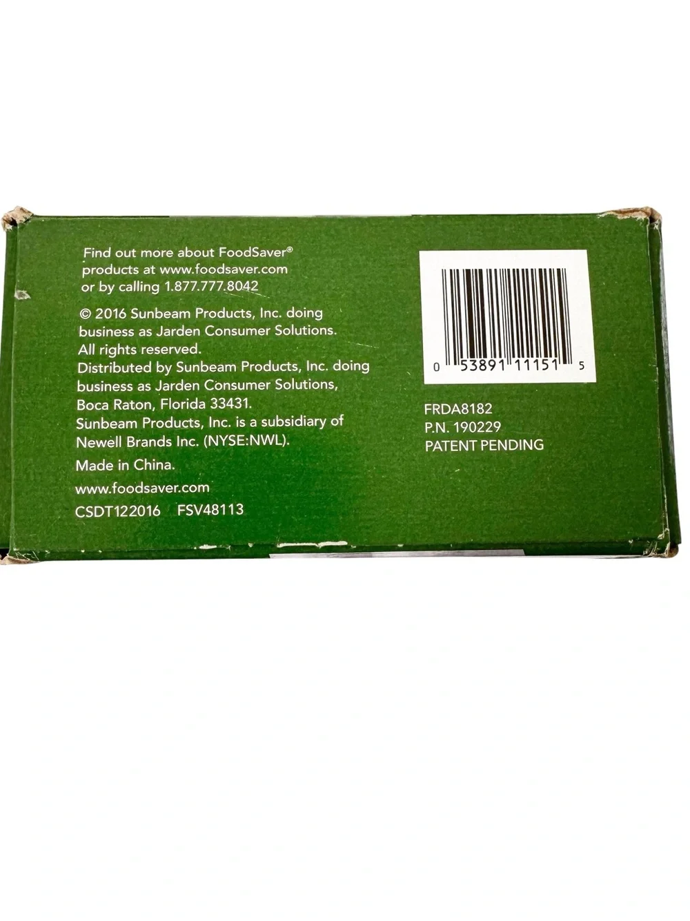 NWT FoodSaver Easy Seal & Peel 18’ X 8”  Vacuum Sealer Bag Rolls, 2-Count